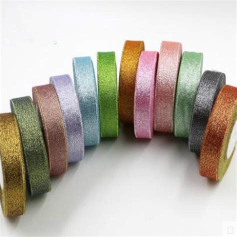 metallic silver fabric ribbon|gold metallic ribbon.